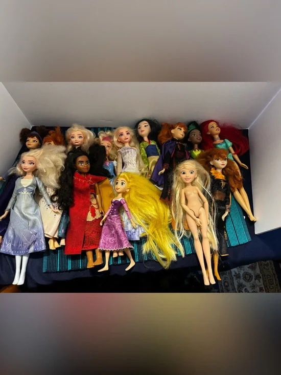 Disney Princesses Bulk Lot of TLC Dolls
