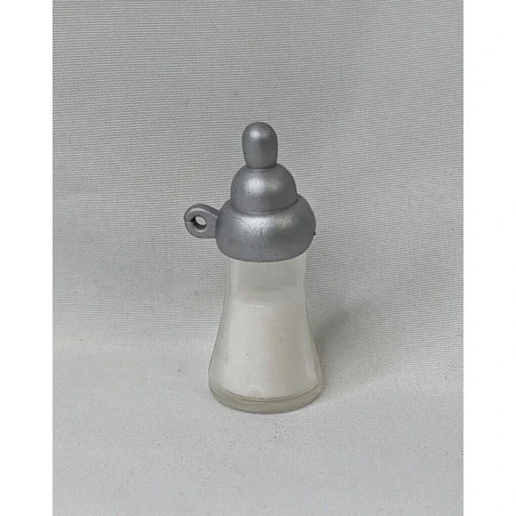 Bratz Babyz Baby Doll Bottle 1.25 Inch White Silver Replacement‎