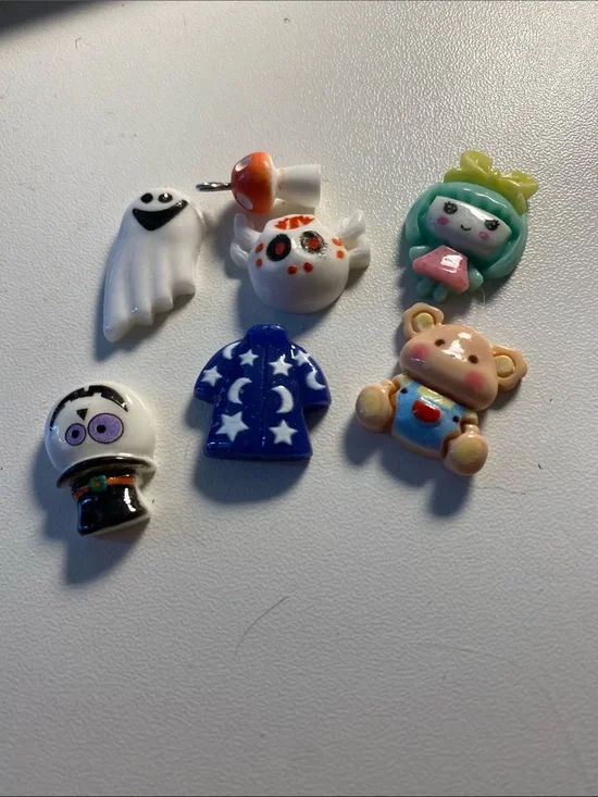 Assorted Kids Toy Resin Charms - Multicolor