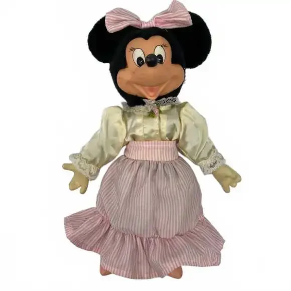 Applause Pink Cream Vintage Minnie Mouse Doll | OS Girls