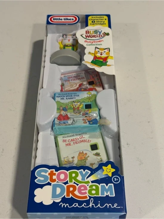 Story Dream Machine Kids Toy - Blue and White. Richard Scary