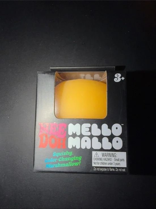 Needoh Mello Mallo Yellow Squishy