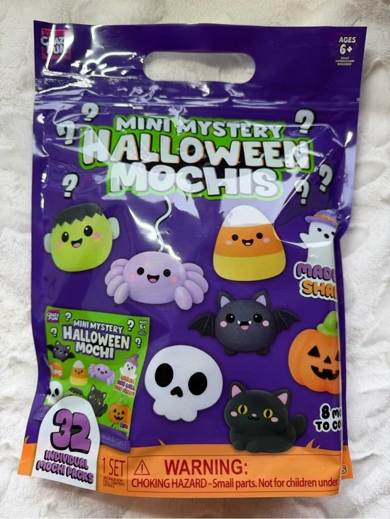 🎃👻 **NIB – CRAZY FUN MINI MYSTERY HALLOWEEN MOCHIS!** 👻🎃RARE