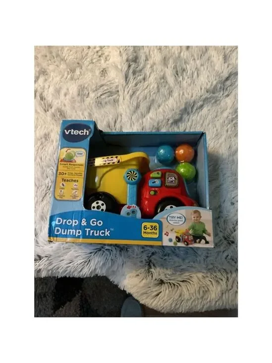 VTech Drop & Go Dump Truck Toddler Learning Toy New in Box