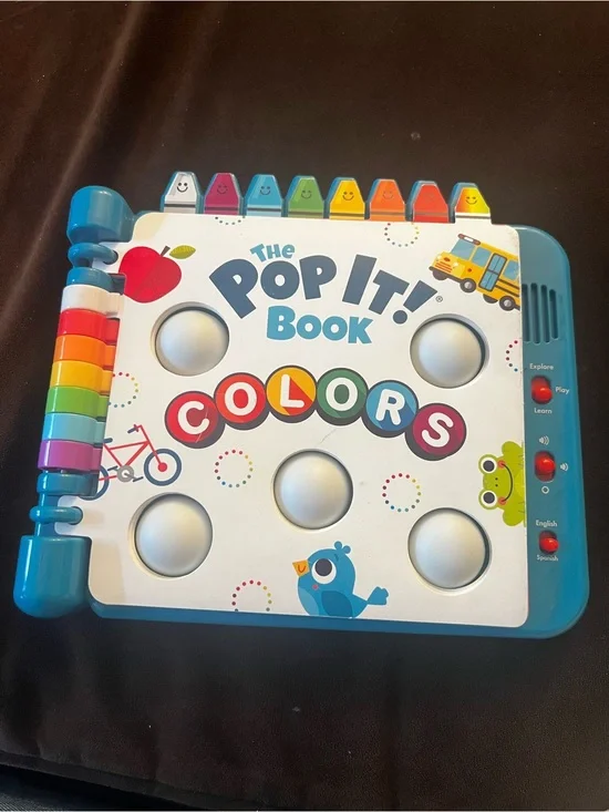 The Pop It! Book - Colors (Blue)