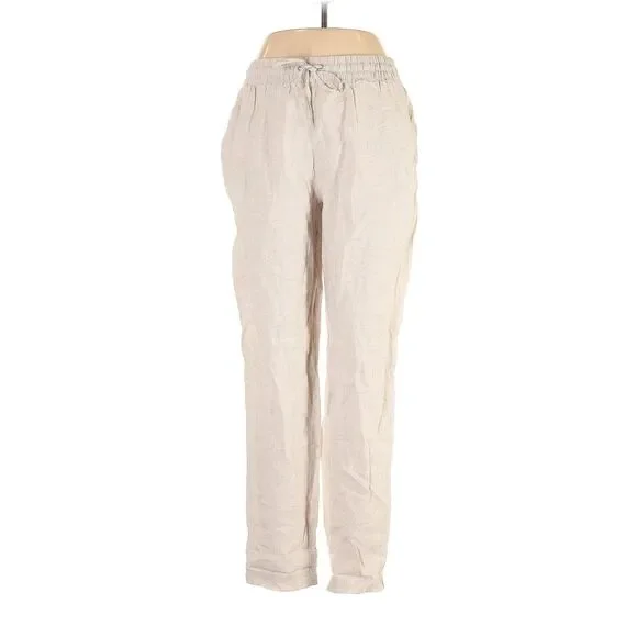 H & M Linen Blend Womens Pants NWT Sz Lg