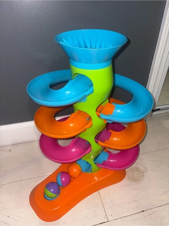 Fat Brain Toys RollAgain Ball Tower