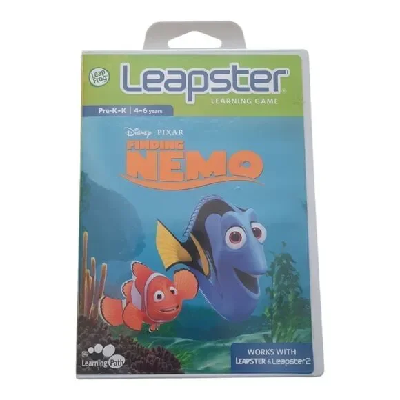 LEAPFROG Leapster  FINDING NEMO Learning Game Cartridge 2008
