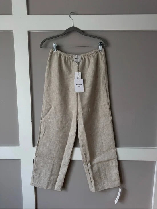 Reformation Linen Pants - Beige