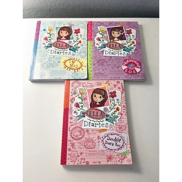 Ella Diaries Set of 5 by Meredith‎ Costain Girl's Paperback Chapter Books