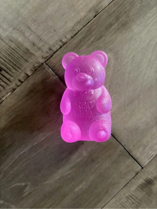 Pink Gummy Bear Squishy - Brand Unknown