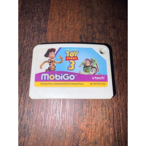 Vtech MobiGo Toy Story 3 Game Cartridge Disney‎ Pixar 80-250100 Buzz Woody