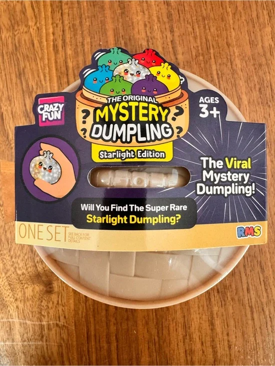 RMS Mystery Dumpling Starlight Edition Viral Squishy Fidget Toy Factory Sealed