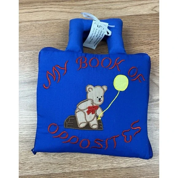 My Book of Opposites‎ Soft Fabric Book with Handles & Removable Pieces NEW
