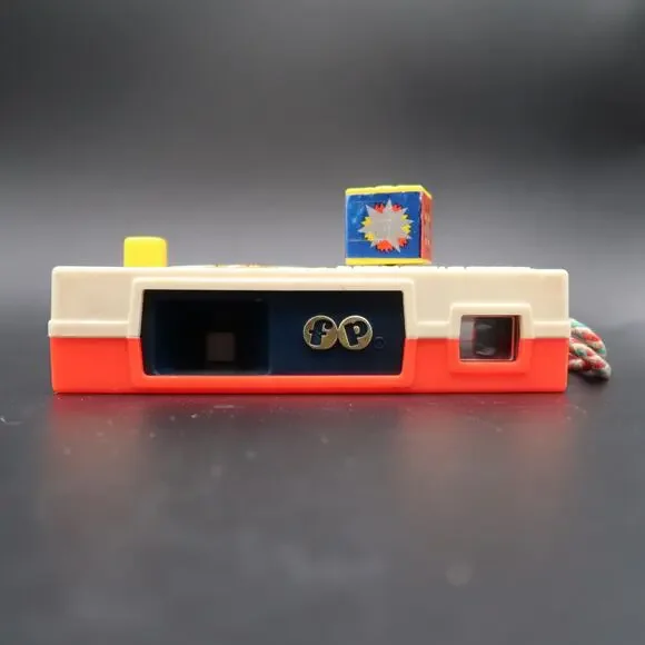 Fisher Price Pocket Camera Toy 1974 #464 Vintage Visit the Zoo Tested & Working