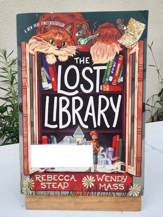 The Lost Library by Rebecca Stead and Wendy Mass Paperback Book Young Adult Rea