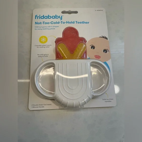 Frida Baby‎ Not Too Cold To Hold Teether NWT