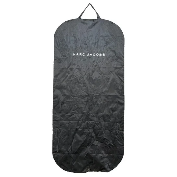 Marc Jacobs Nylon Garment Bag Black Foldable Zipper‎ Travel Storage