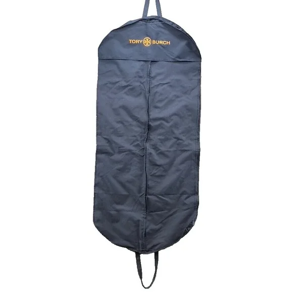 Tory Burch Canvas Garment Bag Blue Foldable Large Travel Storage‎