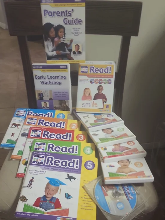 Your Baby Can Read! Early Learning DVD Set - White/Yellow