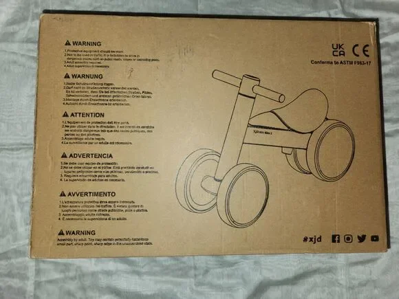 XJD Baby Balance Bikes Bicycle Baby Toys for 1 Year Old