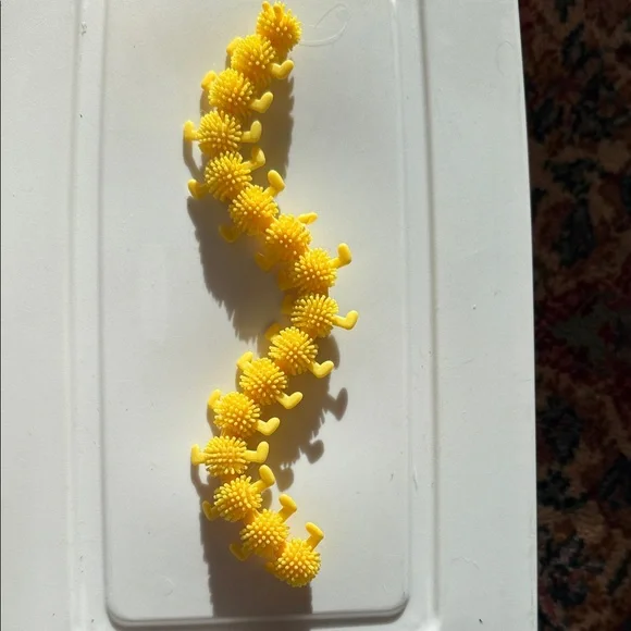 Vibrant Yellow Caterpillar sensory/fidget Toy