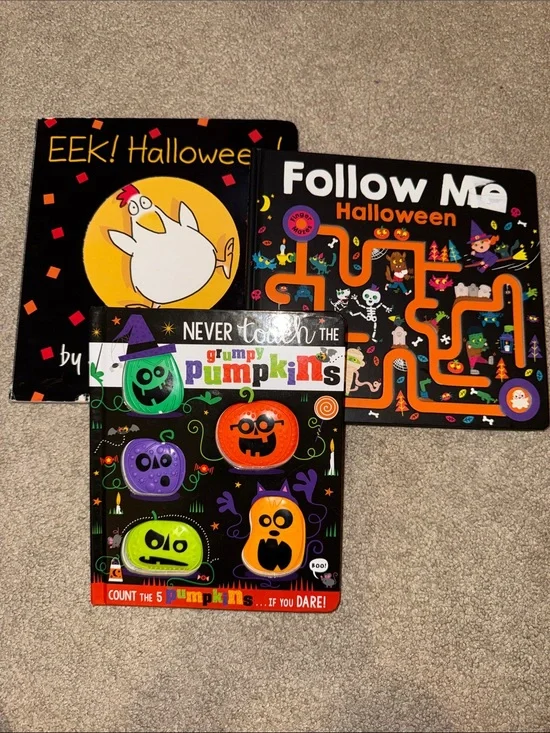 Kids Halloween Board Books