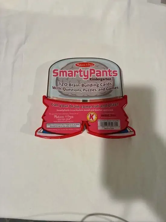 Melissa & Doug SmartyPants Kindergarten 120 Brain-Building Cards