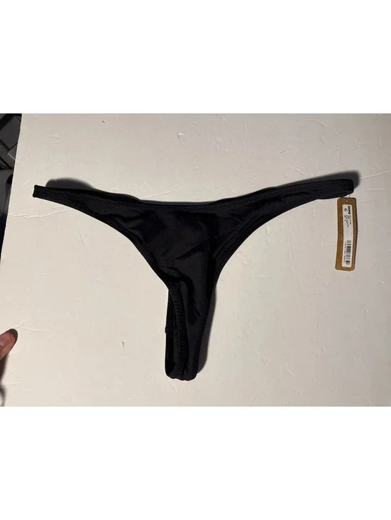 SKIMS Swim NWT Swim Thong Black Size M