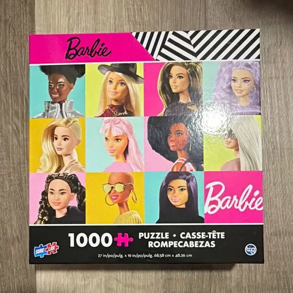 Barbie 1000-Piece Jigsaw Puzzle NIB A15