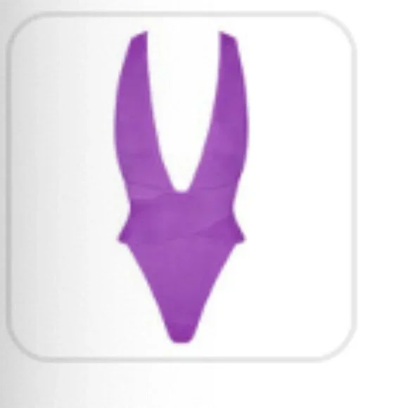 SKIMS PLUS SIZE - Swim Plunge Monokini