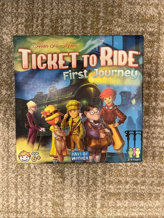 Ticket to Ride: First Journey - Kids Board Game