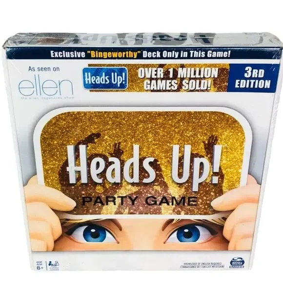 Heads Up! Party Game 3rd Edition‎ As Seen on the Ellen Degeneres