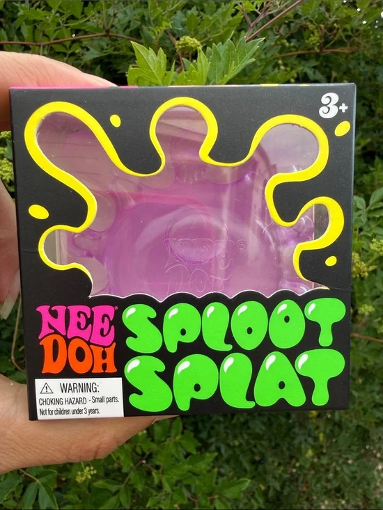 Sploot Splat Purple Sensory Squishy Toy for Kids