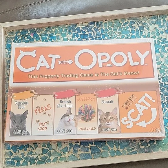 Cat - Opoly board game