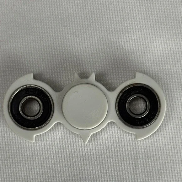 White Bat Wing Fidget Spinner Superhero Style 608RS ABEC-9 Bearings EDC Toy‎