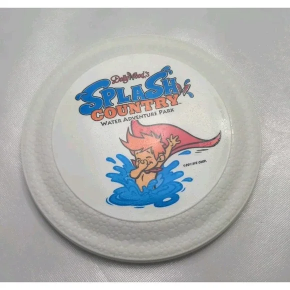 Dollywood‎ Splash Country Frisbee Toy 2011 Rare USA Made Outdoors Collectible