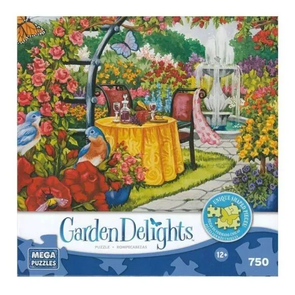 Mega Garden Delights 750 pc Jigsaw Puzzle