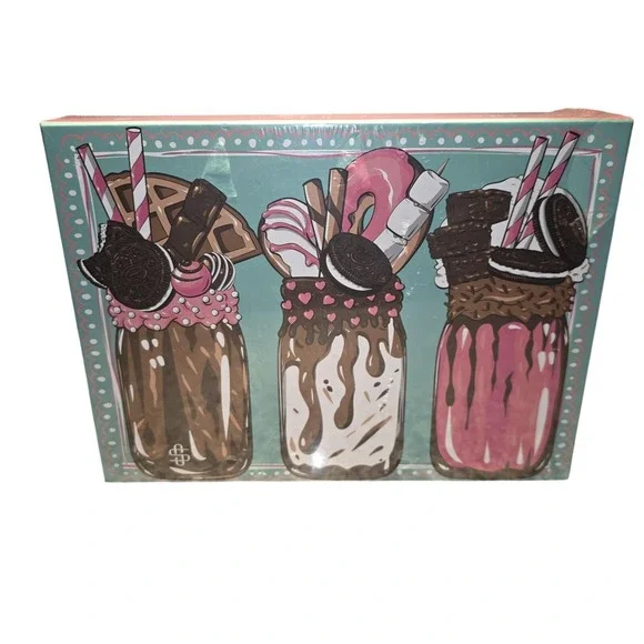 Simply Southern Fancy Like 1000 Piece Puzzle Milkshake Mason Jars Multi Color