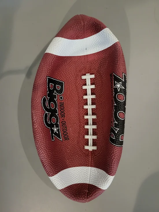 BIGGZ Indoor Outdoor Football Brown White