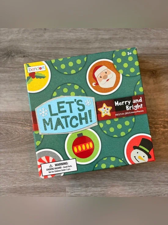 Christmas matching game
