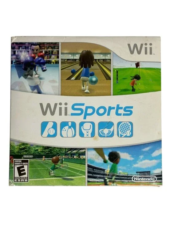 Wii Sports Nintendo Complete CIB Tested Working Game Case Manual 2006 2007