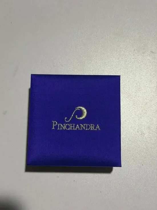 4 Boxes Punchandra Purple Jewelry Gift Padded Storage Presentation Ring Earring