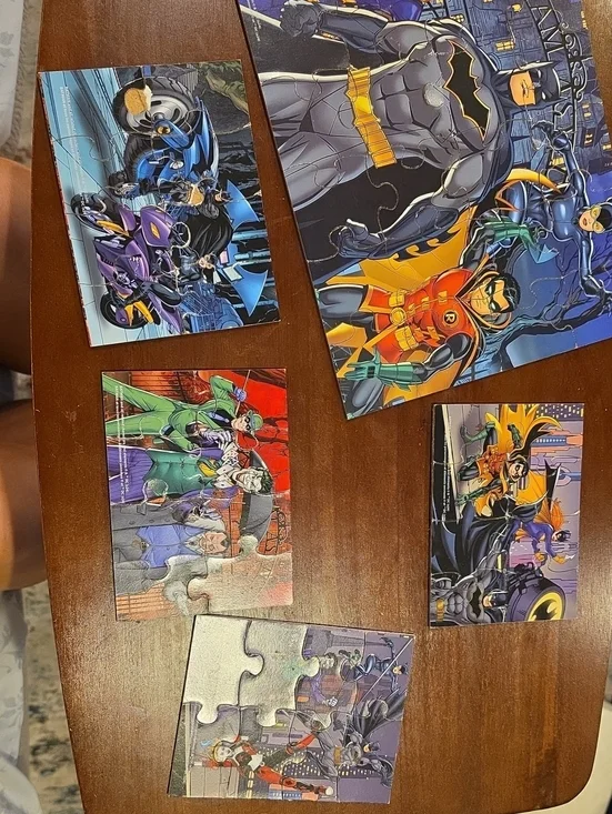 Batman & DC Superhero Kids Puzzle Set - Multicolor