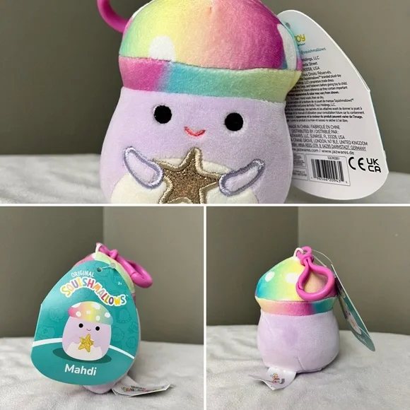 Mahdi the Mushroom Plush Clip-On