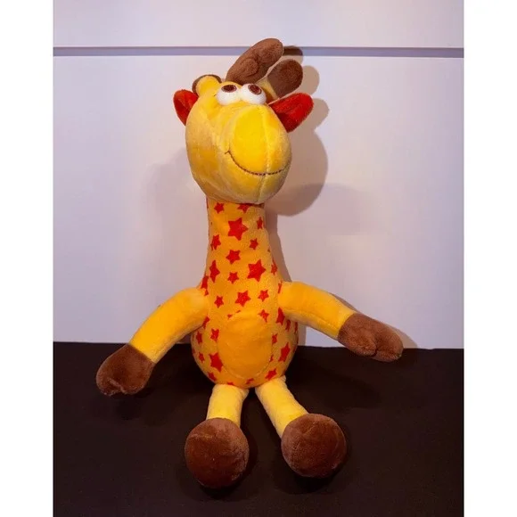 Toys R Us Geoffrey the Giraffe Plush Star Pattern Mascot 15