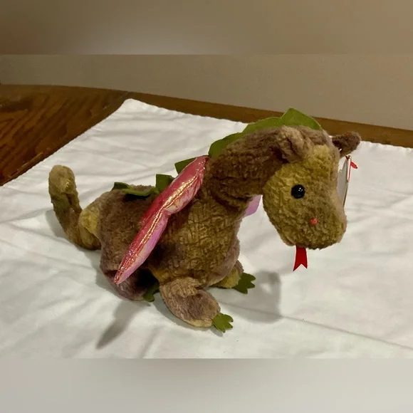 Ty Scorch dragon beanie baby