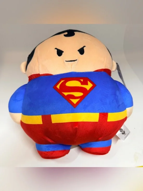 FAO Schwarz Superman Plush - Blue, Red, Yellow