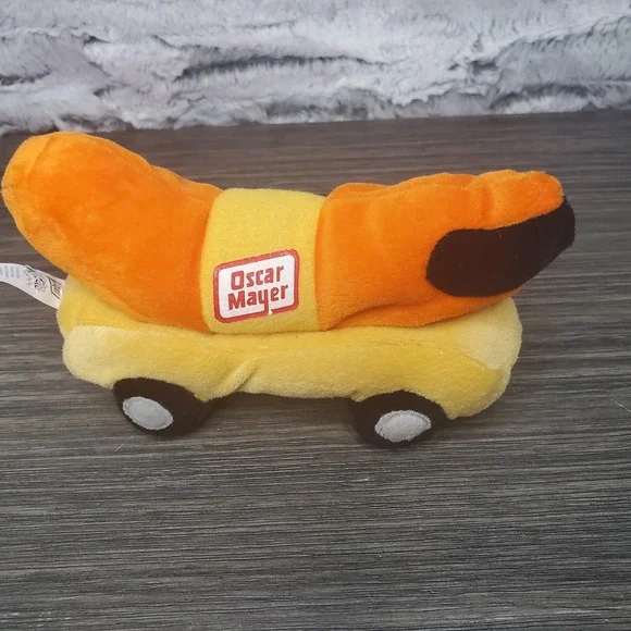 Oscar Mayer Wienermobile Hot Dog Plush Stuffed Beanie The Bean Bag Foodie Toy 7