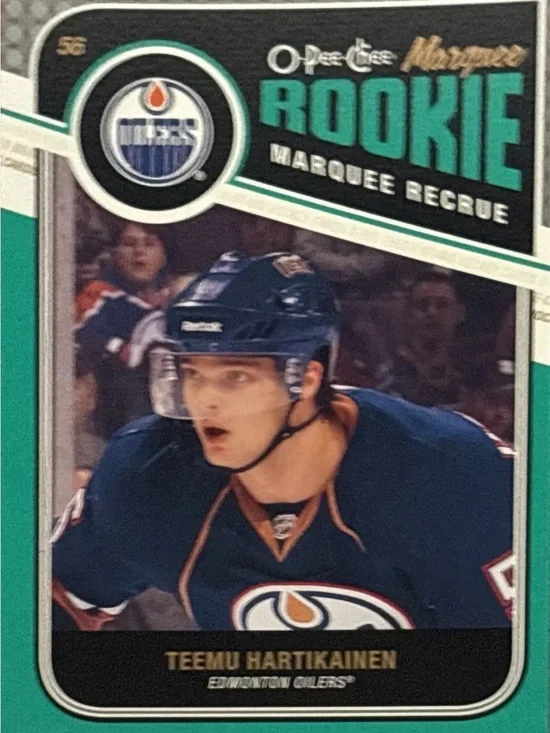 O-Pee-Chee Rookie Hockey Trading Card - Teemu Hartikainen